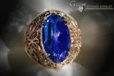 Vintage Ring Sapphire Original Vintage 14K Rose Gold vrc074r